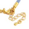 Nylon Cords Bracelet Makings Fit for Connector Charms AJEW-P116-02G-28-3