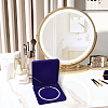 Velvet Pearl Necklace Storage Gift Boxes CON-WH0086-128B-6