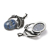 Natural Lapis Lazuli Pendants G-H332-11AS-10-2