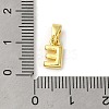 Rack Plating Brass Charms KK-C053-04G-E-3