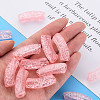 Transparent Crackle Acrylic Beads CACR-S009-001B-N26-6