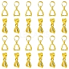 50Pcs Brass Ice Pick Pinch Bails IFIN-FS0001-47A-1