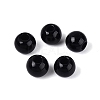 Natural Black Onyx European Beads G-Q602-09B-12-1