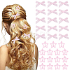 15Pcs Star Iron Snap Hair Clips OHAR-CP0001-23-1