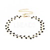Glass Beads Choker Necklaces NJEW-JN02500-04-2