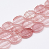 Cherry Quartz Glass Beads Strands G-T122-04S-1