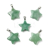 Natural Green Aventurine Pendants GG-K002-10A-1