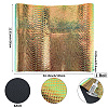 1Pc Laser PU Leather Fabric DIY-CL00001-85A-2