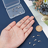 20Pcs 201 Stainless Steel Screw Eye Pin Peg Bails STAS-LP0001-21-3