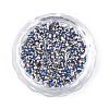 Plated Glass Seed Beads SEED-S016-12-2