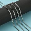Tarnish Resistant 304 Stainless Steel Rolo Chains STAS-M032-42P-3.8mm-5