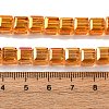 Electroplate Glass Beads Strands EGLA-H108-01A-AB10-2