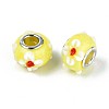 Handmade Lampwork European Beads LAMP-Q029-03B-2