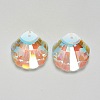 K9 Glass Rhinestone Pendants GLAA-F083-02A-07-1