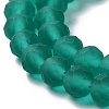 Transparent Glass Beads Strands X-EGLA-A034-T8mm-MD18-4