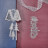Christmas Tree Frame Carbon Steel Cutting Dies Stencils DIY-CP0001-06-5
