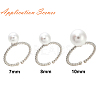 Brass Cup Peg Open Cuff Ring Settings LS-KK-G518-02P-02-4