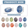 96Pcs 12 Colors Handmade Lampwork Beads LAMP-PH0001-34-2