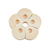 Wood Candle Holders AJEW-WH0314-540-1