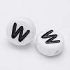 Acrylic Beads PL37C9070-W-2