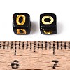 Opaque Acrylic Beads SACR-T035-20N-3
