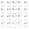 Resin Clip-on Earring Findings X1-FIND-H046-12-01-1