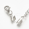 Tarnish Resistant 201 Stainless Steel Chain Extender STAS-S076-92-2