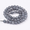 Synthetic Crackle Quartz Bead Strands CCG-K002-8mm-08-2