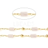 3.28 Feet Handmade Natural Rose Quartz Beaded Chains X-CHC-E021-01D-2
