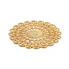 Brass Filigree Joiners FIND-TAC0002-037G-3