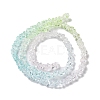 Transparent Glass Bead Strands GLAA-H023-03J-3