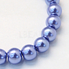 Baking Paint Glass Pearl Bead Strands HY-Q003-3mm-09-2
