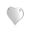 Tarnish Resistant 201 Stainless Steel Stamping Blank Tag Pendants STAS-S105-T615-1-1