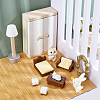 20Pcs Wood Sheet Miniature Ornaments DIY-WH0661-57C-5