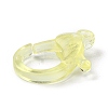 Transparent Plastic Lobster CLaw Clasps KY-H005-A01-4