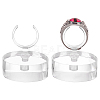 Transparent Acrylic Ring Display Rack AJEW-WH0029-42-1