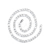 Men's 201 Stainless Steel Figaro Chains Necklace NJEW-N050-A08-7-55P-1
