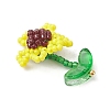 Seed Glass Beaded Pendants PALLOY-MZ00875-03-3