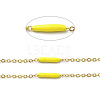 Enamel Column Link Chains STAS-P301-03G-10-2