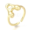 Rack Plating Brass Open Cuff Rings RJEW-S394-01G-A-2