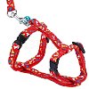 Gorgecraft 1Pc Polyester Cat Harness Belt Traction Rope AJEW-GF0004-60-1