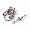 Tibetan Style Alloy Toggle Clasps LF0677Y-1