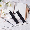 Rectangle Velvet Pouches X-TP-WH0005-01-5