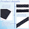 PU Leather with Polyester Ribbon WL-WH0011-01-6