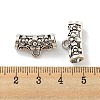 Tibetan Style Alloy Tube Beads FIND-M011-15B-AS-3
