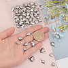 CHGCRAFT 120Pcs 6 Styles 304 Stainless Steel Pendants STAS-CA0001-98-3