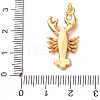 Brass with Enamel Pendants KK-CBA2F11-08B-G02-3