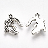 Tibetan Style Alloy Pendants X-TIBE-Q094-02AS-RS-2