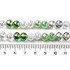 Transparent Glass Beads Strands GLAA-Q009-01G-2