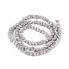 Opaque Glass Beads Strands GLAA-N019-4mm-21-3